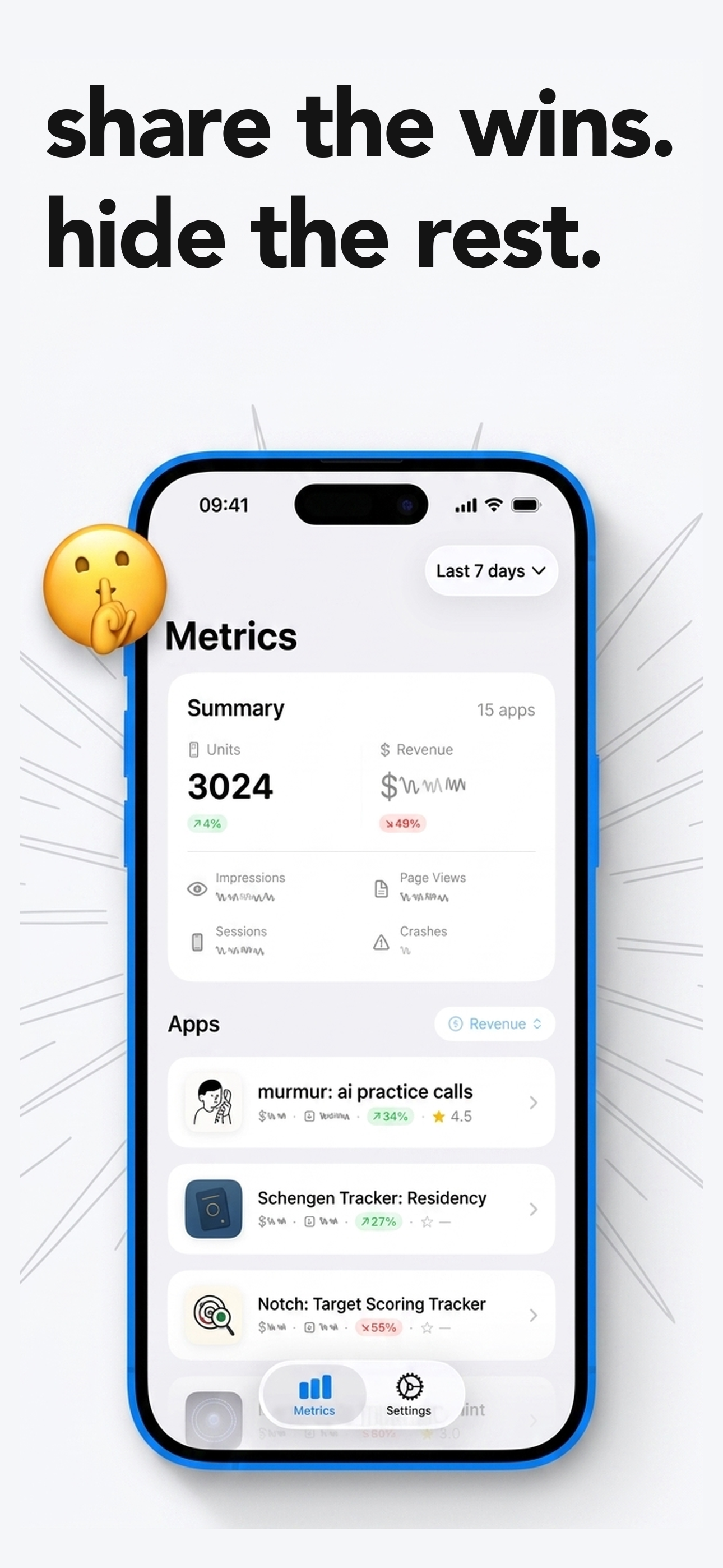 Metrics screenshot 2