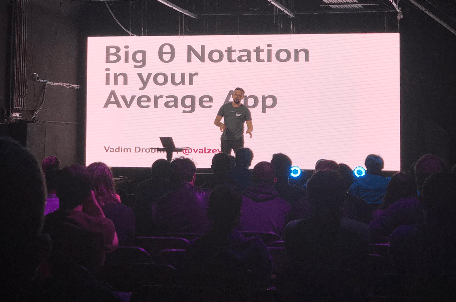 Preview of Big O notation of your average app talk