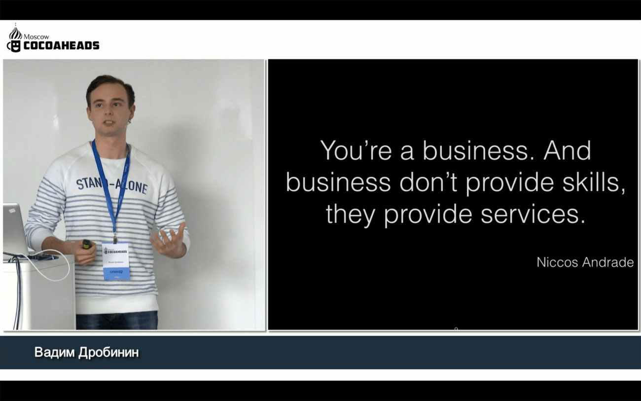 Preview of Freelance for mobile developers talk